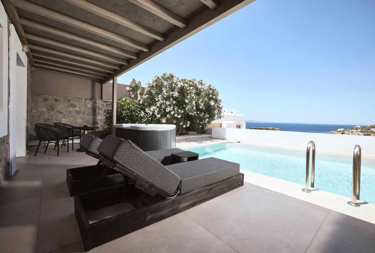 Amazon Mykonos Suites & Spa Agios Ioannis Diakoftis Buitenkant foto