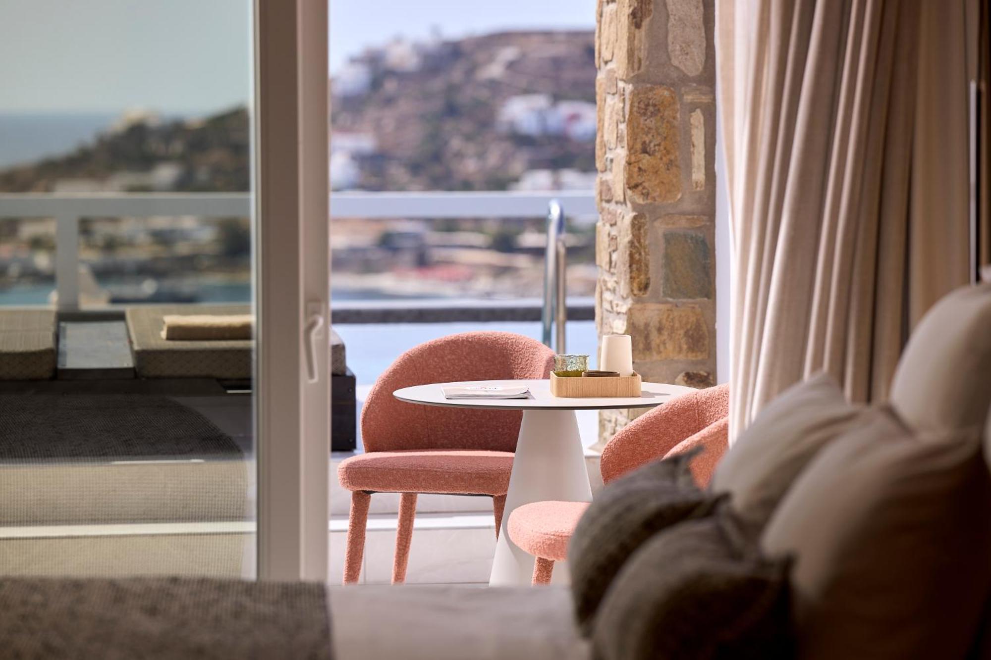 Amazon Mykonos Suites & Spa Agios Ioannis Diakoftis Buitenkant foto