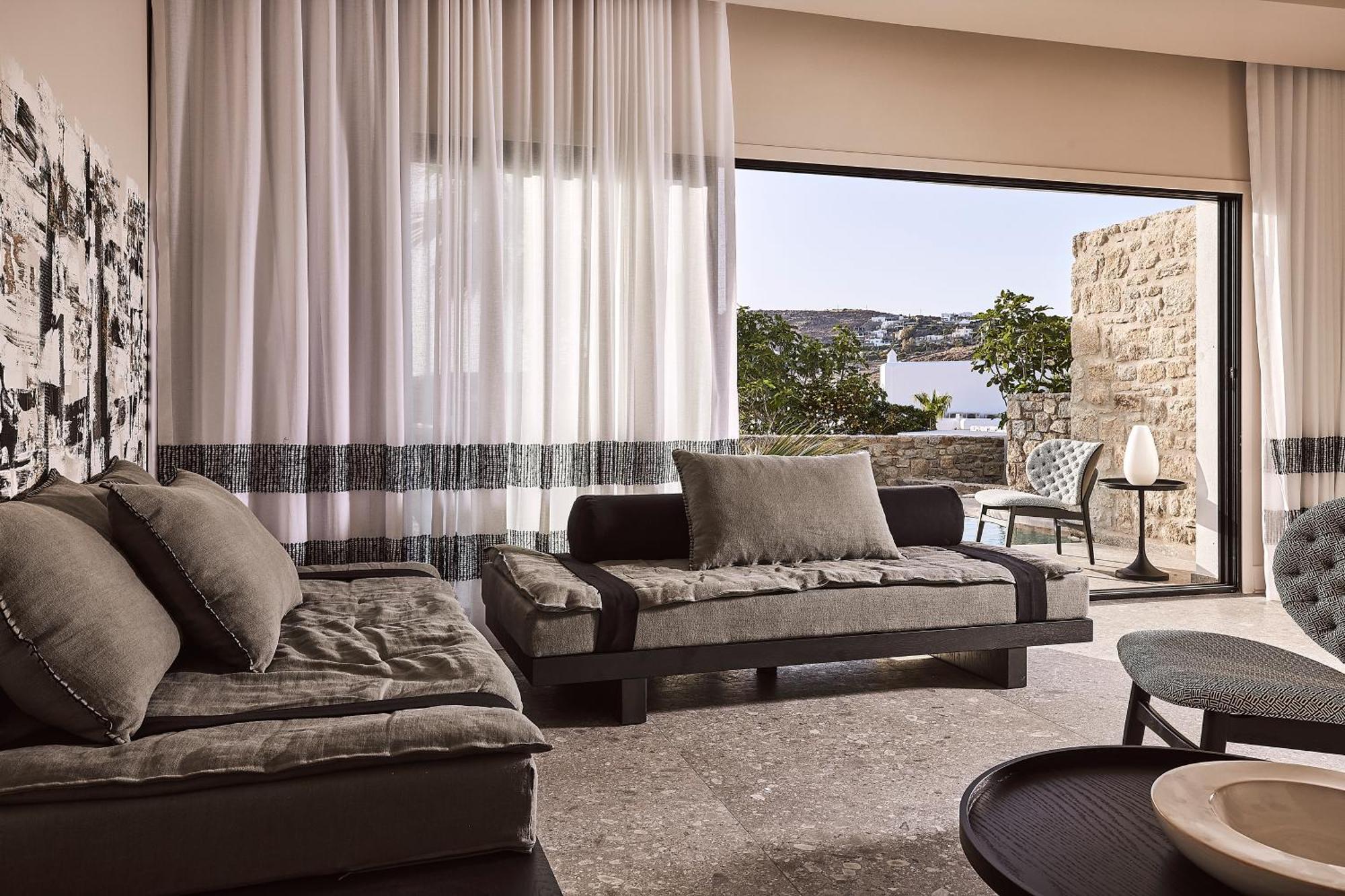 Amazon Mykonos Suites & Spa Agios Ioannis Diakoftis Buitenkant foto