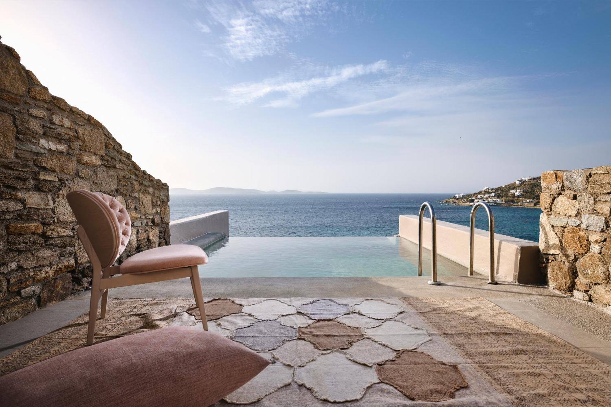 Amazon Mykonos Suites & Spa Agios Ioannis Diakoftis Buitenkant foto